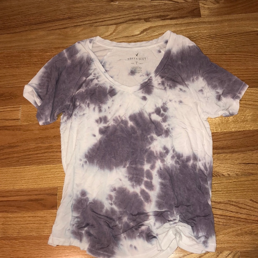 American eagle tie dye T-shirt
